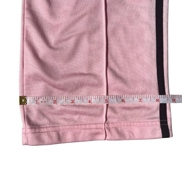 Adidas Pink Track Pants Women's Size S Straight Leg Athleisure 3 Stripe Logo Y2K - Picture 12 of 15